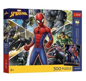 Пазл Trefl Spiderman Hidden Hero 23047, 40 см x 60 см, 300 шт., многоцветный