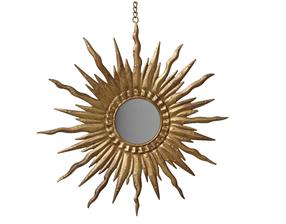 Kalėdinė dekoracija Mirror, 18 cm, aukso sp.
