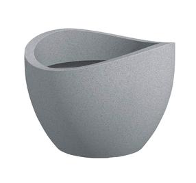 Lillepott Scheurich Stony Grey 59563, plastik, Ø 30 cm, hall v.
