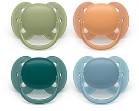 Luttide komplekt Philips Avent Ultra Soft, 18 kuud, sinine v./roheline v./oranž v.