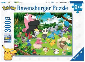 Dėlionė Ravensburger Pokmon Wild 13245, 36 cm x 49 cm, 300 vnt., įvairių spalvų