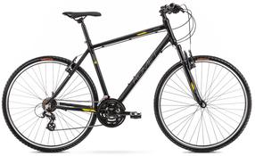 Velosipēds hibrīds Romet Orkan M, 28 ", 19" rāmis, zelta krās./melna krās.