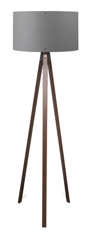 Stāvlampa Opviq AYD 2210, 60 W, E27, pelēka krās.
