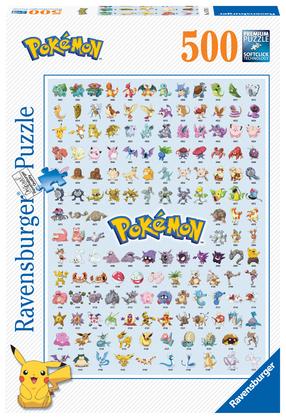 Пазл Ravensburger Pokemon 12000511, 46 см x 36 см, 500 шт., многоцветный
