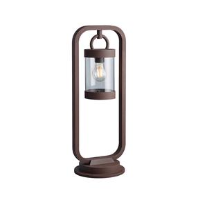 Pastatomas lauko šviestuvas Trio Sambesi, 28W, E27, IP44, ruda sp., 23 cm x 60 cm