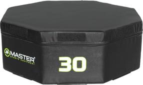 Treeningseadme lisatarvik Master Jump Box MAS4A460, must v.