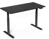 Rakstāmgalds regulējams augstums Up Up Bjorn 10604106, 75 cm x 120 cm, 73 - 123 cm, melna krās.