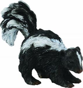 Rotaļlietu figūriņa Collecta Skunk 88381, 5.5 cm, balta krās./melna krās.