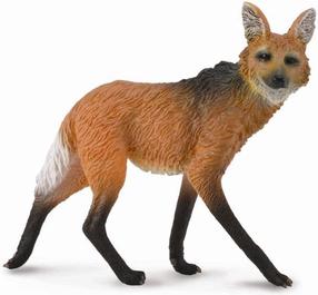 Žaislinė figūrėlė Collecta Maned Wolf 88595, 8 cm, oranžinė sp.