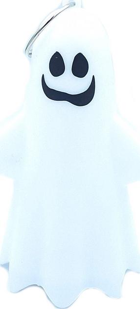 Dekorācija, atslēgu piekariņš Ghost, balta krās.