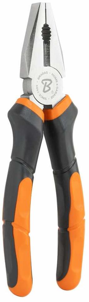 Плоскогубцы универсальные Bradas Master Grip DIY-PL1210/8, 200 мм