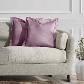 Наволочка для декоративной подушки Restilo Velvet, розовый цв., 45 см x 45 см, 2 шт.