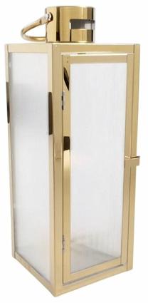 Žibintas Homla Tondo 705083, stiklas/nerūdijantysis plienas, 39 cm, aukso sp.