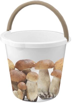 Spainis saimniecībai Branq Mushrooms, 10 l, brūna krās./balta krās.