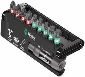 Uzgaļu komplekts Wera Bit-Check, 1/2"