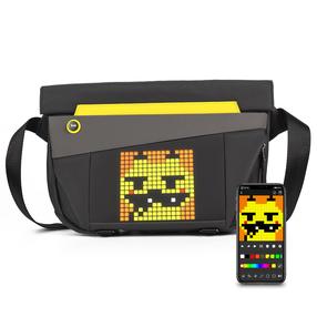 Õlakott Divoom Pixoo Sling Bag V Premium, must v., 8.7 l