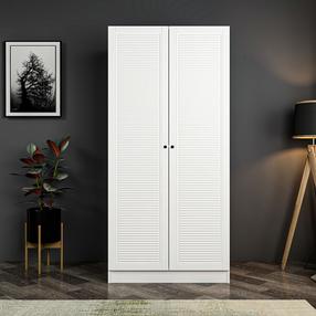 Skapis Kalune Design Kale Membrane Blinds 210, balta krās., 52 cm x 90 cm x 210 cm