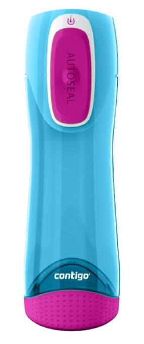Gertuvė Contigo Swish CON2095120, mėlyna sp., plastikas, 0.5 l