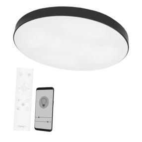 Šviestuvas plafonas Tope Boston, LED, 3000 - 6500 °K, 2 x 48 W, balta sp. / juoda sp.