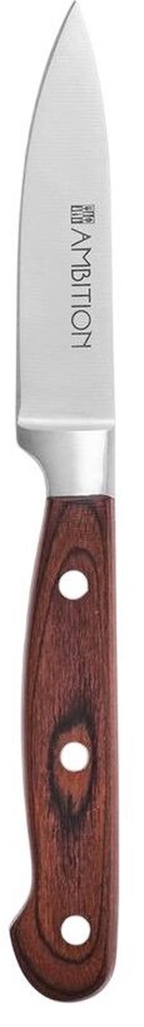 Virtuvinis peilis Ambition Titanium, 20 mm, nerūdijantysis plienas/mediena
