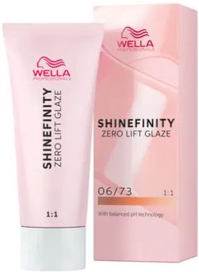Matu krāsa Wella Professionals Shinefinity, caramel chocolate krās., 06/73, 60 ml