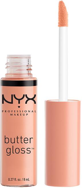 Lūpų blizgis NYX Professional Makeup Butter Gloss, 8 ml, šviesiai ruda sp., 13 fortune cookie