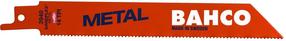 Edasi-tagasi liikuv saetera Bahco Sandflex Bi-Metal Sabre Sawblade, metall, 150 mm, 5 tk