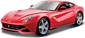  Игрушечная машина Bburago Ferrari F12 Berlinetta 299913, красный цв.