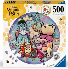 Dėlionė Ravensburger Winnie the Pooh, 47 cm x 47 cm, 500 vnt.