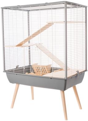  Narvas graužikams Zolux Neo Cosy H80, 78 cm x 48 cm x 80 cm, pilka sp.