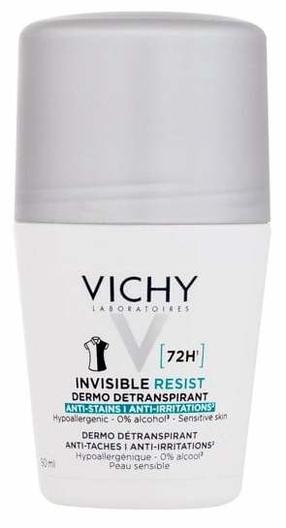 Moteriškas dezodorantas Vichy Invisible Resist, 50 ml