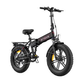 Электрический велосипед Engwe EP-2 Boost, 20", 20″, 250 Вт, 13 Ач, черный цв.