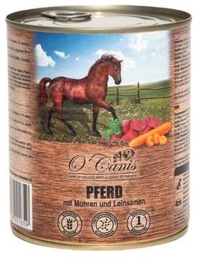 Влажный корм для собак O'Canis Horse Meat with Vegetables and Linseed, 0.8 кг