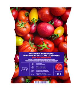 Kompostas daržovėms/pomidorams, 16 l