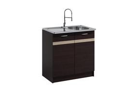 Virtuvės spintelė po plautuve, 80 cm x 44.5 cm x 82 cm