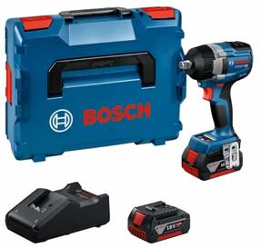 Akumuliatorinis smūginis veržliasukis Bosch GDS 18V-750 C LB, 18 V, 5000 mAh
