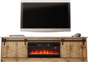 TV staliukas Cama Meble RTV Granero, ąžuolo sp., 35 cm x 200 cm x 56.7 cm