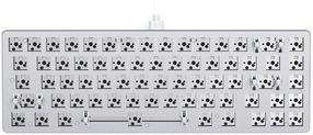 Laidinė žaidimų klaviatūra Glorious PC Gaming Race GMMK GMMK 2 Compact Keyboard - Barebone ANSI Layout, EN, balta sp.