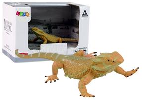 Rotaļlietu figūriņa Lean Toys Animal Series Lizard 12344, 12 cm, zaļa krās.