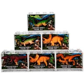 Žaislinė figūrėlė, dinozauras Dinosaur World KX653, 9.5 cm, (spalva/dizainas parenkami atsitiktine tvarka)