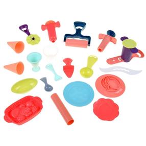 Plastilīna komplekts, ar piederumiem Bocase Fun 5195, daudzkrāsaina