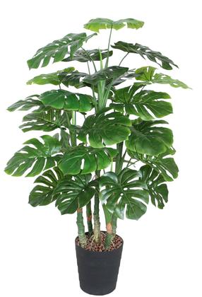Dirbtinis augalas vazone, monstera Home4you Monstera, žalia, 120 cm