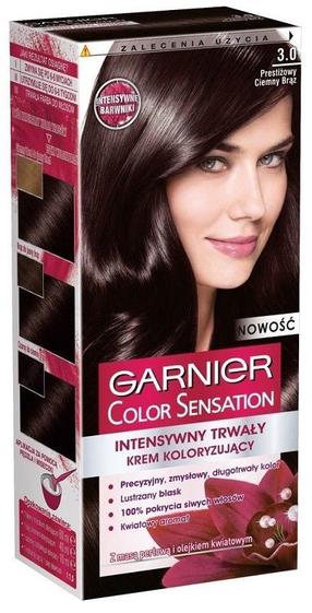 Kраска для волос Garnier Color Sensation, prestige brown цв., Pr 3.0, 110 мл