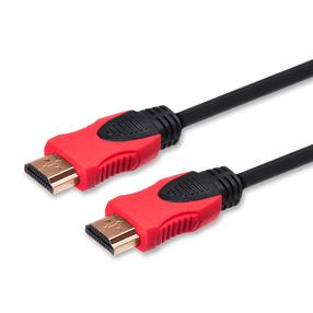 Vads Savio Standart HDMI Cable HDMI, HDMI, 3 m, sarkana krās.