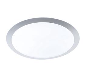 Šviestuvas lubų Trio Gonzalo 626512587, LED, 3000 °K, 1 x 25 W, balta sp. / titano sp., 42 x 42 cm