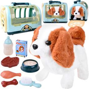 Интерактивная игрушка Puppy With Transport Box And Accessories, 16 см, универсальный, многоцветный