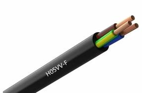 Kabelis Lietkabelis H05VV-F, Eca, 4 x 1.5 mm², 100 m