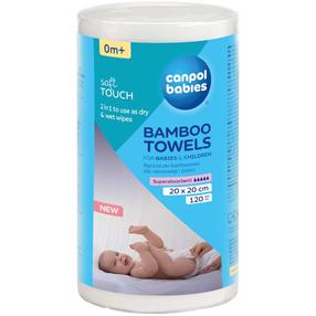 Puhastuslapid beebidele Canpol Babies Bamboo, 1/661, 120 tk