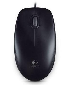 Juhtmega arvutihiir Logitech B100, must v.