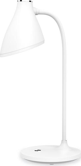 Darba galda gaismeklis Platinet PDL6730, LED, 3.6W, balta krās./balta krās.